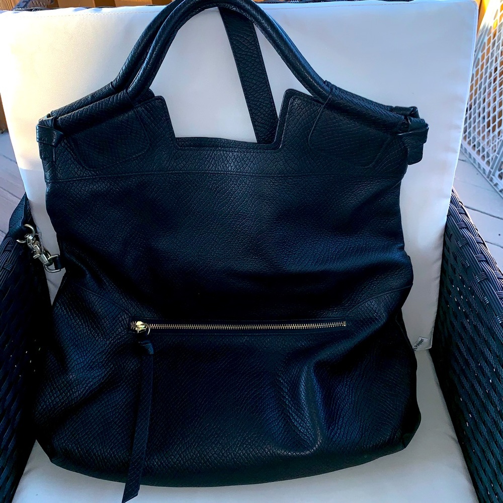 Mid City Tote Foldover Crossbody Bag